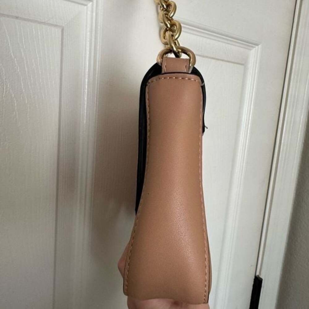 a new day Tan Shoulder Bag with Gold Chain - Picture 6 of 11